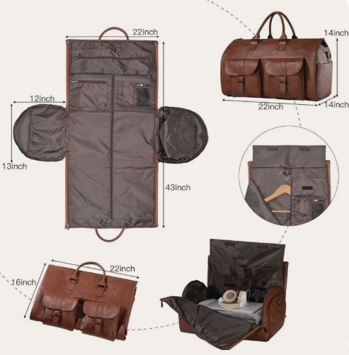 TravelDude™ - Foldable Duffel Bag