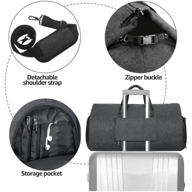 TravelDude™ - Foldable Duffel Bag